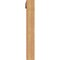 Ekena Millwork Olympic Slat Smooth Bracket w/ Offset Brace, Western Red Cedar, 5 1/2"W x 36"D x 40"H BKT0604X36X40OLY06SWR - alternate 2